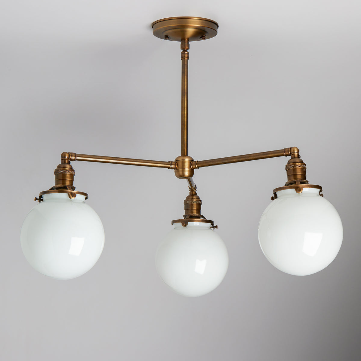 Hamilton (Opal) | Chandelier – Olde Brick Lighting