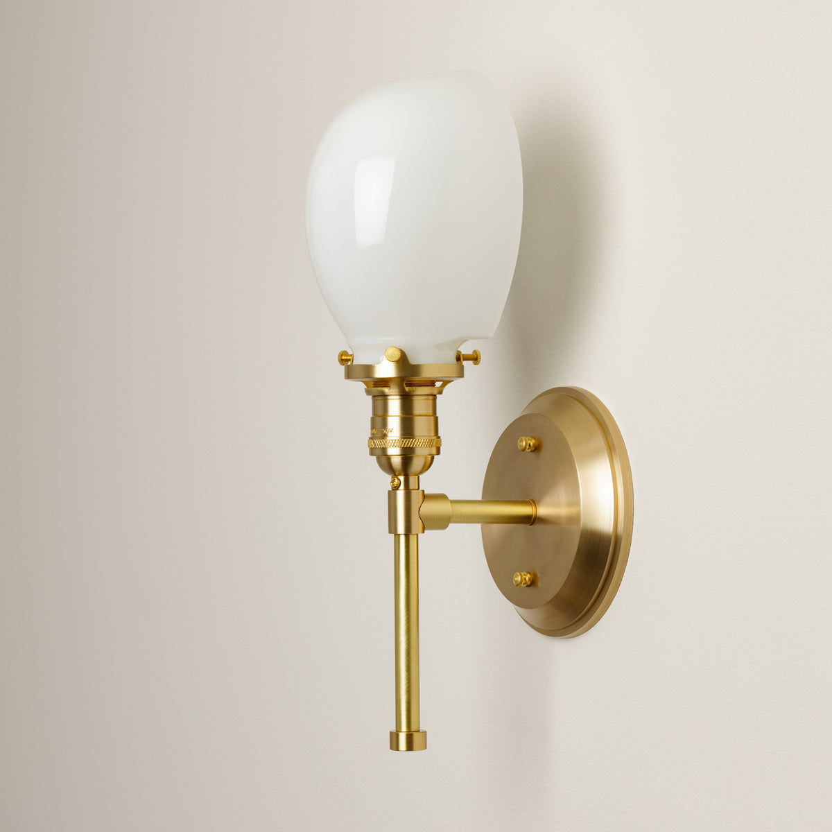 Edison (Opal) | Tail Sconce – Olde Brick Lighting