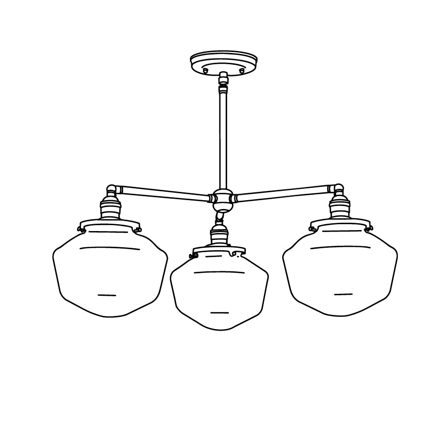 Chandelier Line Drawing