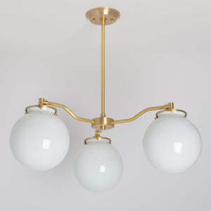 Modern Offset Chandelier