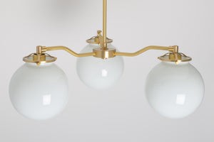 Modern Offset Chandelier