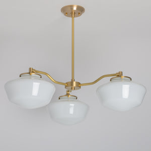 Modern Offset Chandelier
