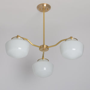 Modern Offset Chandelier