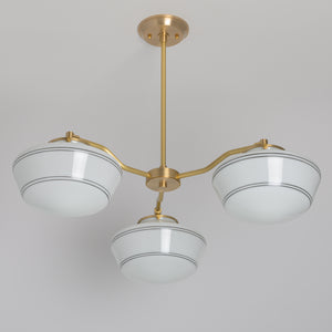 Modern Offset Chandelier