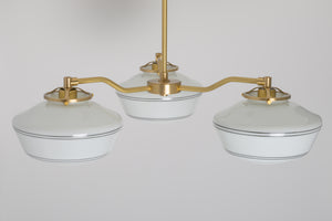 Modern Offset Chandelier