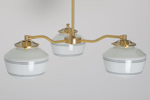Modern Offset Chandelier