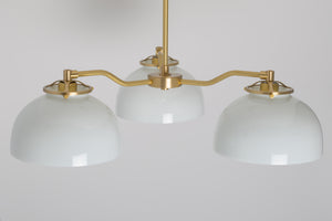 Modern Offset Chandelier