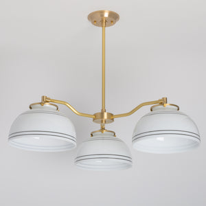 Modern Offset Chandelier