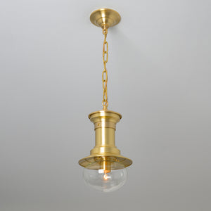 Open image in slideshow, Small Historic Arc Chain Hung Chandelier
