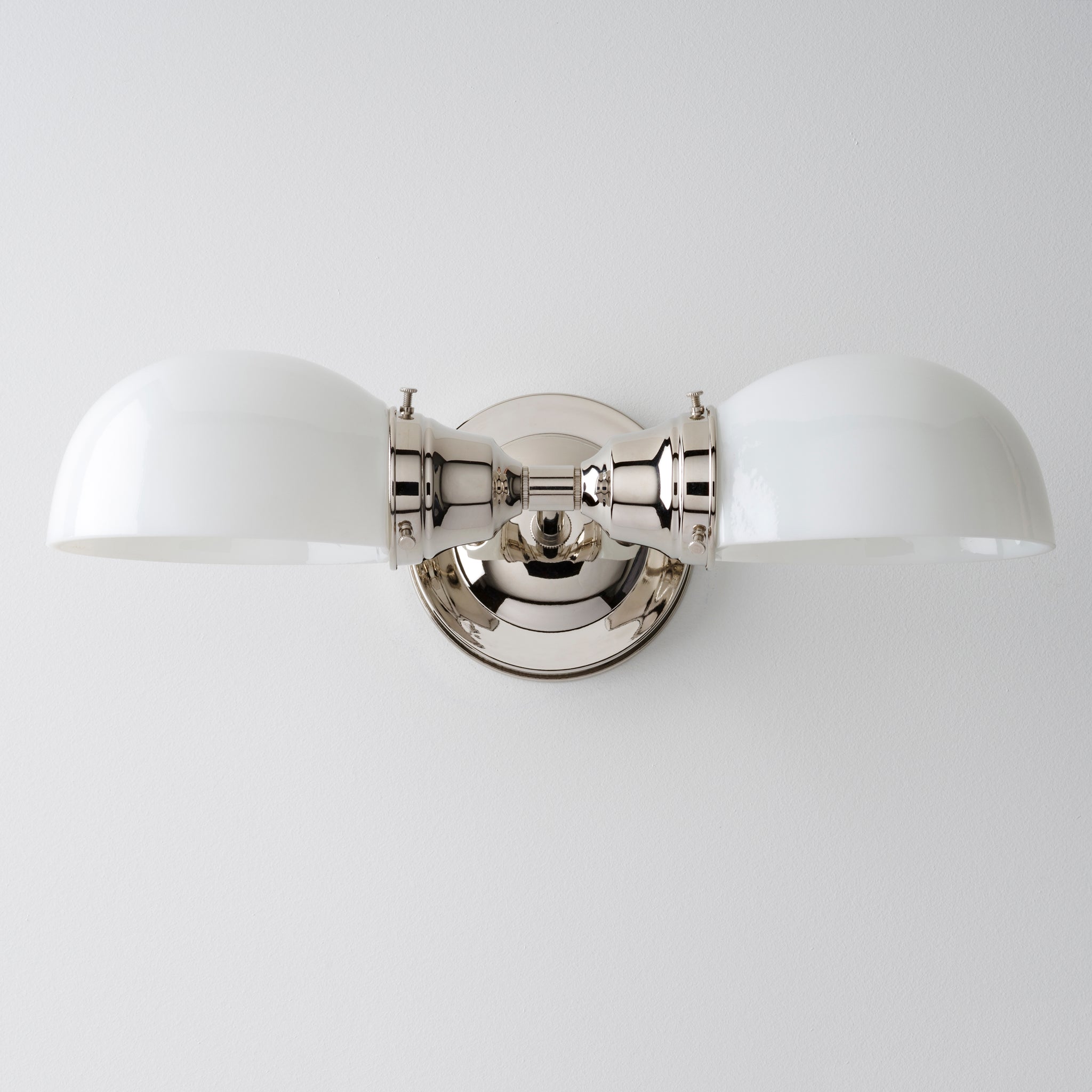 Edison (Opal) | 2 Shade Sconce – Olde Brick Lighting