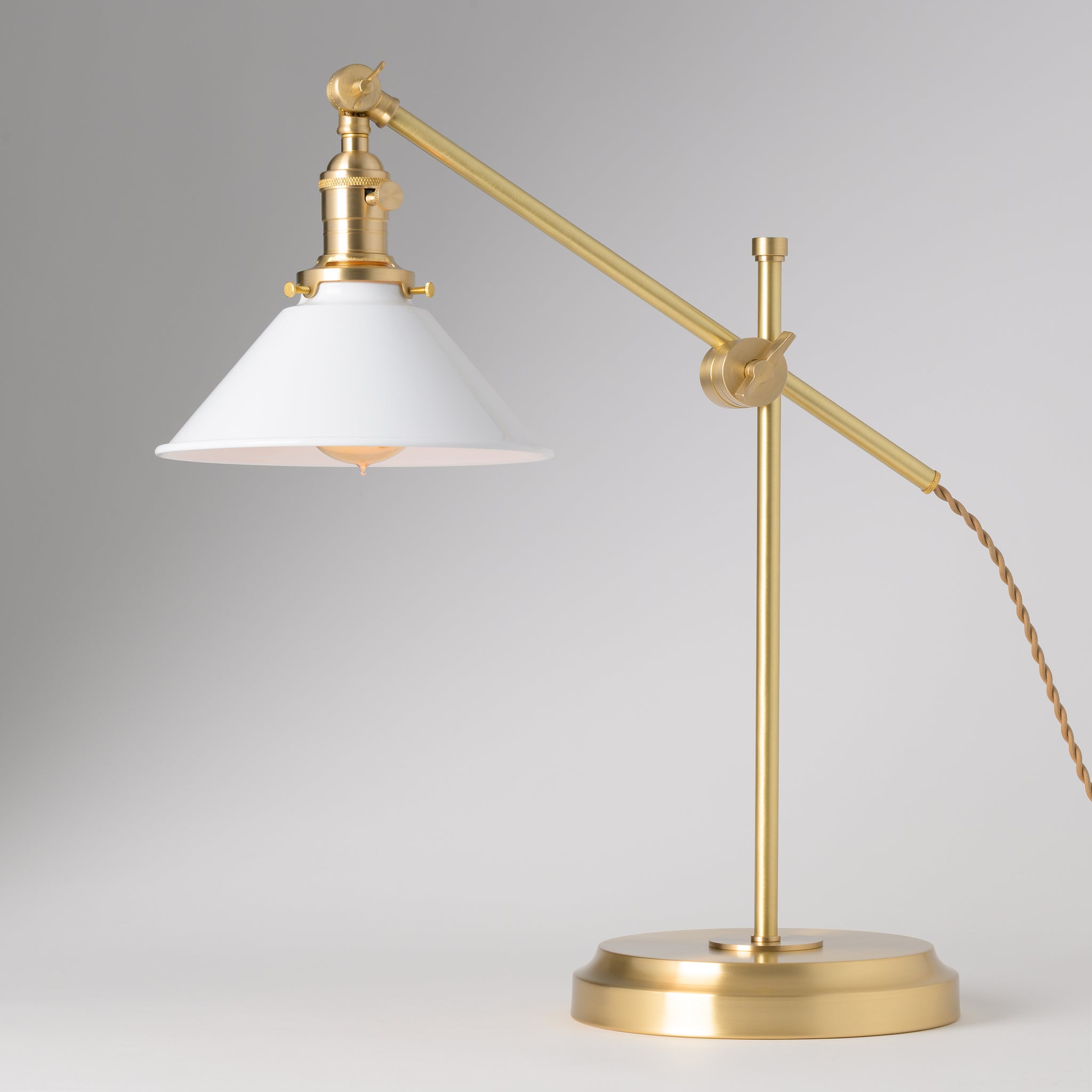 Penn (Colors) | Adjustable Table Lamp – Olde Brick Lighting