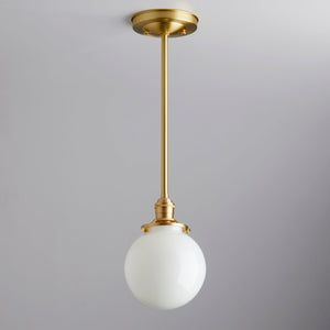 Open image in slideshow, Hamilton (Opal) | Down Rod Pendant
