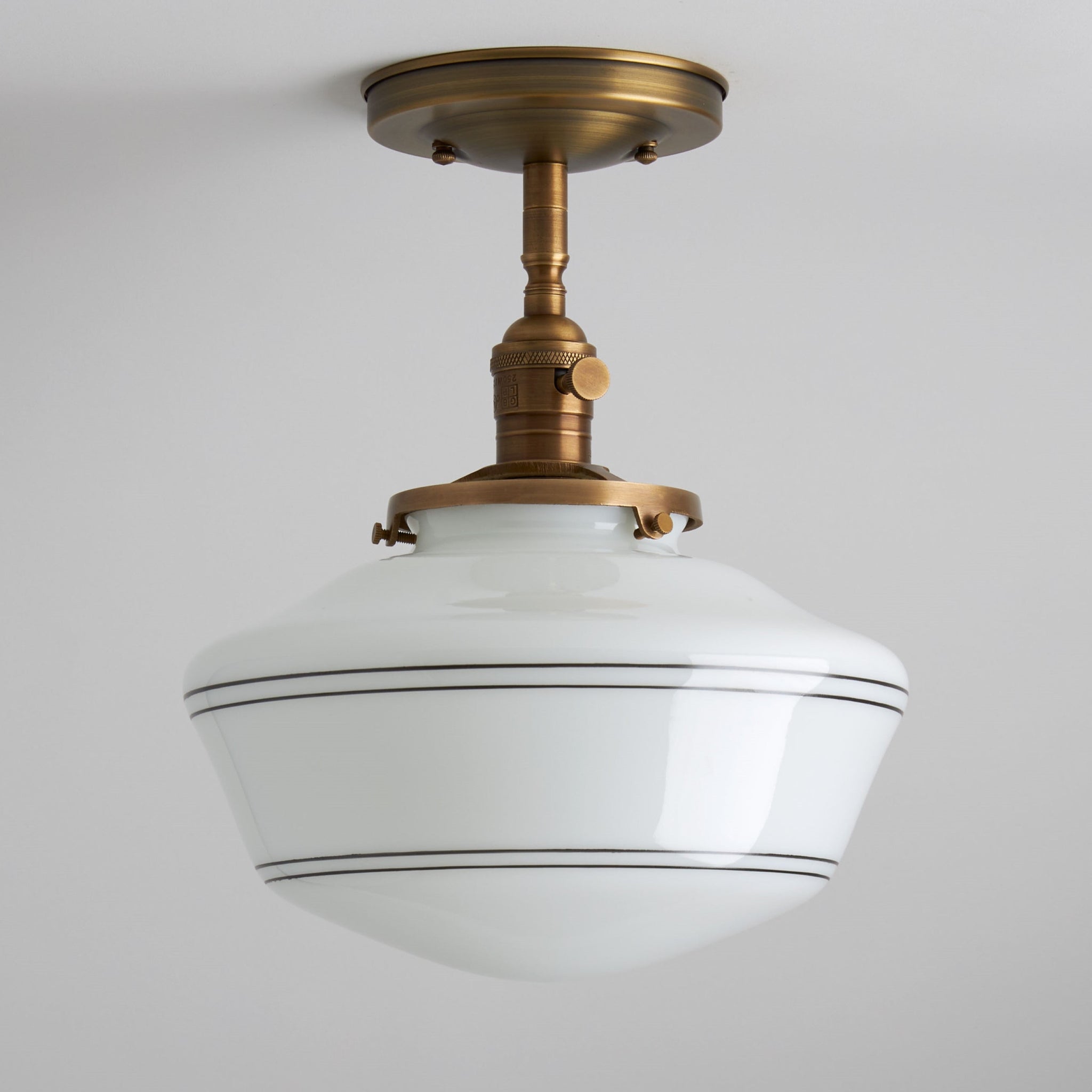 Ryttenberg (Opal Striped) | Stem – Olde Brick Lighting