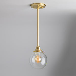 Open image in slideshow, Hamilton (Clear) | Down Rod Pendant
