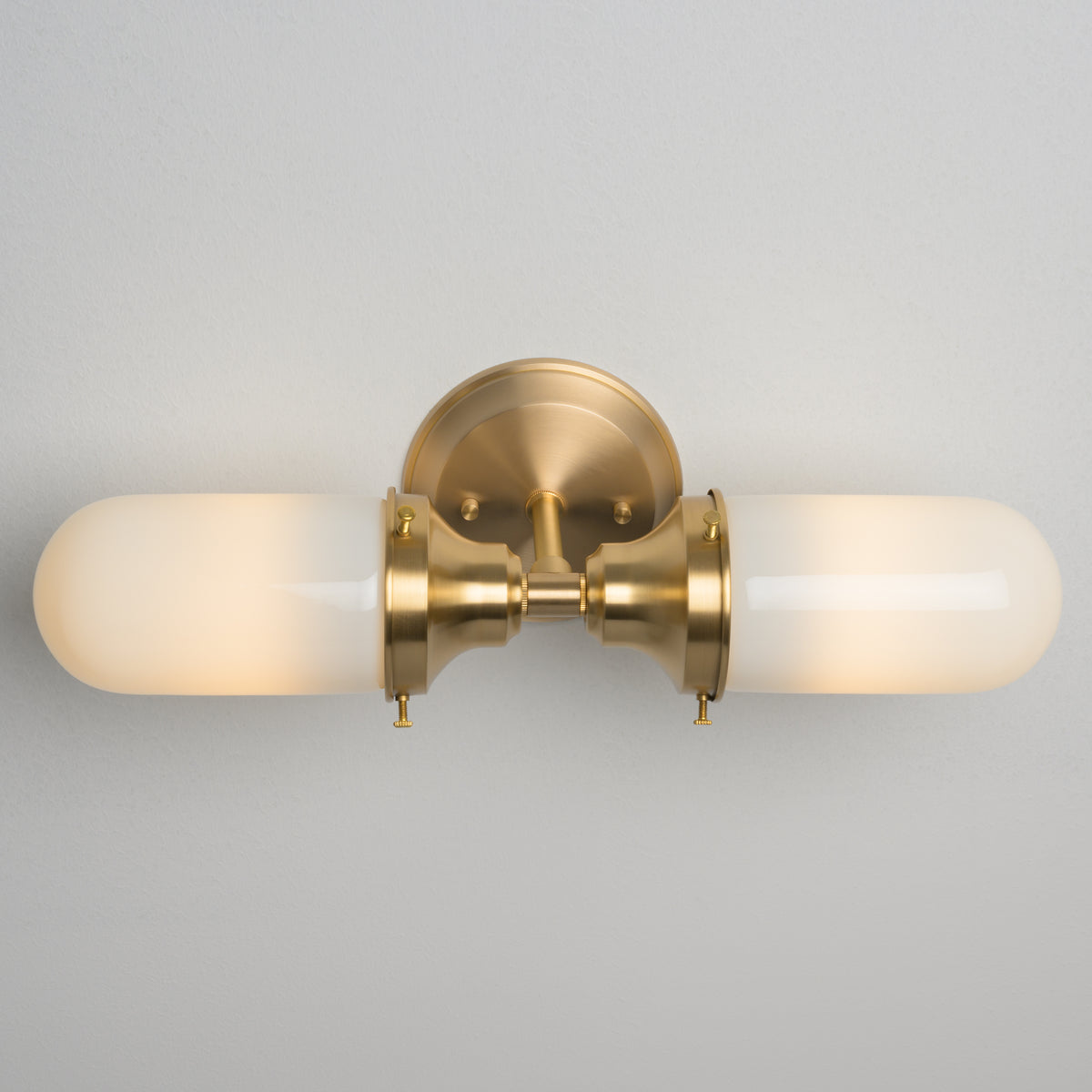 Murphy (Opal or Clear) | 2 Shade Sconce