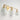 Peabody | 3 Shade Cross Bar Sconce