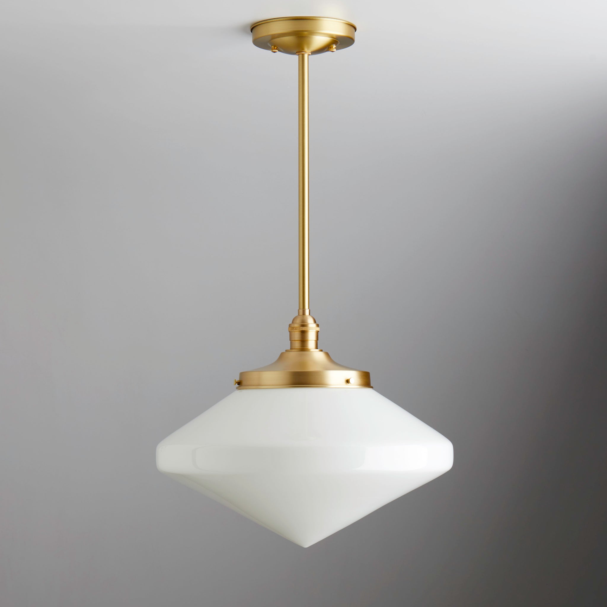 Jasper (Opal) | Down Rod Pendant – Olde Brick Lighting