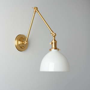 Open image in slideshow, Thetford (6 or 8&quot;) | Adjustable Arms Sconce
