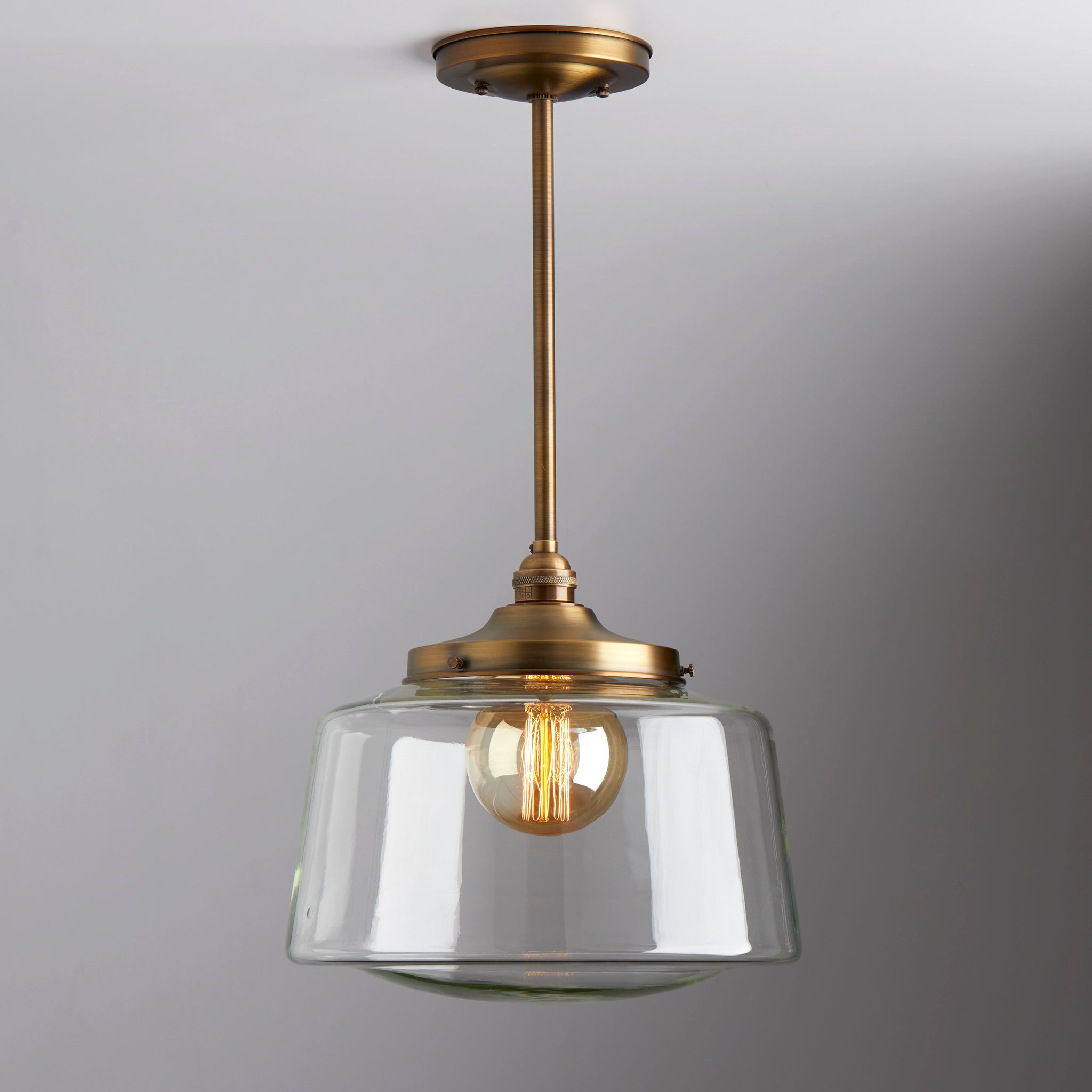 pendant light アンティーク レトロ rockford-clear-12-